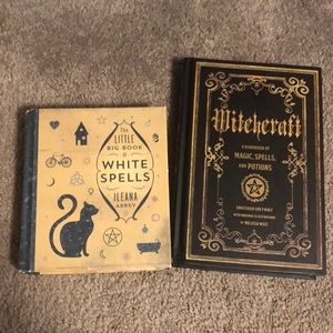 With craft and spell books